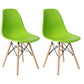 Glam Style Plastic Side Chair Matte Finish Solid Back Dining Chair for Home Use Green Set of 2 Clearhalo ' kitchen&dining_furn' 'Dining Chairs' 'Dining Tables & Seating' 'dining_chair' 'Furniture' 'furniture_dining_chair' 'Kitchen & Dining Furniture' 'kitchen' 3596980