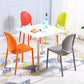 Contemporary Armless Plastic Dining Chairs Open Back Dining Side Chair for Home Use Clearhalo ' kitchen&dining_furn' 'Dining Chairs' 'Dining Tables & Seating' 'dining_chair' 'furn' 'furn_dining_chair' 'Furniture' 'furniture_dining_chair' 'Kitchen & Dining Furniture' 'kitchen' 3597180