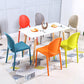 Contemporary Armless Plastic Dining Chairs Open Back Dining Side Chair for Home Use Clearhalo ' kitchen&dining_furn' 'Dining Chairs' 'Dining Tables & Seating' 'dining_chair' 'furn' 'furn_dining_chair' 'Furniture' 'furniture_dining_chair' 'Kitchen & Dining Furniture' 'kitchen' 3597182