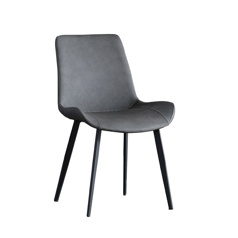 Contemporary High-density Sponge Cushion Chair 20'' Wide Parsons Chair for Home Clearhalo ' kitchen&dining_furn' 'Dining Chairs' 'Dining Tables & Seating' 'dining_chair' 'furn' 'furn_dining_chair' 'Furniture' 'furniture_dining_chair' 'Kitchen & Dining Furniture' 'kitchen' 3597226