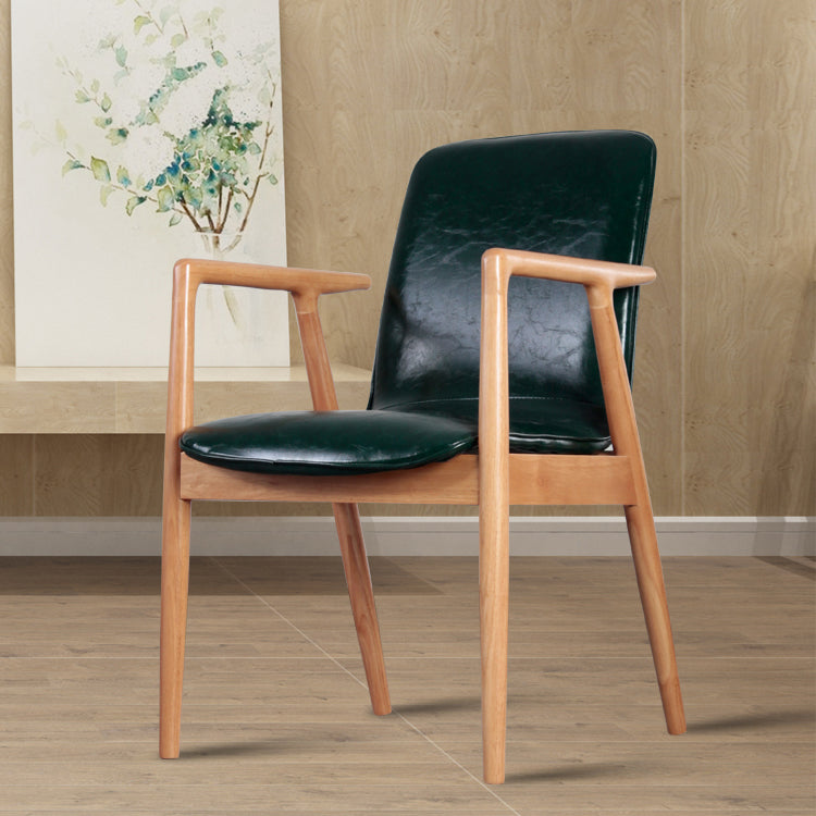 Wooden Dining Side Chairs Contemporary Style Parsons Dining Chair, 21'' Wide Clearhalo ' kitchen&dining_furn' 'Dining Chairs' 'Dining Tables & Seating' 'dining_chair' 'furn' 'furn_dining_chair' 'Furniture' 'furniture_dining_chair' 'Kitchen & Dining Furniture' 'kitchen' 3597266