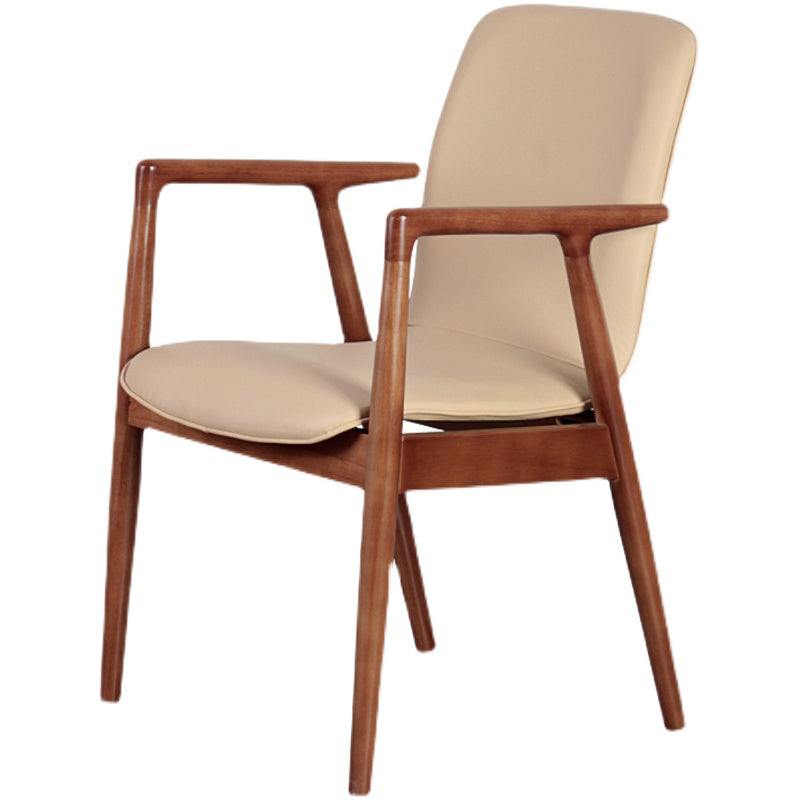 Wooden Dining Side Chairs Contemporary Style Parsons Dining Chair, 21'' Wide Clearhalo ' kitchen&dining_furn' 'Dining Chairs' 'Dining Tables & Seating' 'dining_chair' 'furn' 'furn_dining_chair' 'Furniture' 'furniture_dining_chair' 'Kitchen & Dining Furniture' 'kitchen' 3597268