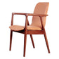 Wooden Dining Side Chairs Contemporary Style Parsons Dining Chair, 21'' Wide Brown 1 Piece Brown Clearhalo ' kitchen&dining_furn' 'Dining Chairs' 'Dining Tables & Seating' 'dining_chair' 'furn' 'furn_dining_chair' 'Furniture' 'furniture_dining_chair' 'Kitchen & Dining Furniture' 'kitchen' 3597304