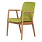 Wooden Dining Side Chairs Contemporary Style Parsons Dining Chair, 21'' Wide Green 1 Piece Natural Wood Clearhalo ' kitchen&dining_furn' 'Dining Chairs' 'Dining Tables & Seating' 'dining_chair' 'furn' 'furn_dining_chair' 'Furniture' 'furniture_dining_chair' 'Kitchen & Dining Furniture' 'kitchen' 3597334