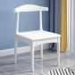 Scandinavian Style Wood Dining Chair Home Armless Open Back Dining Side Chair White 1 Piece White Clearhalo ' kitchen&dining_furn' 'Dining Chairs' 'Dining Tables & Seating' 'dining_chair' 'furn' 'furn_dining_chair' 'Furniture' 'furniture_dining_chair' 'Kitchen & Dining Furniture' 'kitchen' 3597379