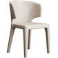 Faux Leather Contemporary Dining Room Chair Matte Finish Wingback Side Dining Chair Clearhalo ' kitchen&dining_furn' 'Dining Chairs' 'Dining Tables & Seating' 'dining_chair' 'furn' 'furn_dining_chair' 'Furniture' 'furniture_dining_chair' 'Kitchen & Dining Furniture' 'kitchen' 3597413