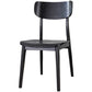 Wood Industrial Style Dining Chair Indoor-Outdoor Open Back Dining Side Chair Clearhalo ' kitchen&dining_furn' 'Dining Chairs' 'Dining Tables & Seating' 'dining_chair' 'furn' 'furn_dining_chair' 'Furniture' 'furniture_dining_chair' 'Kitchen & Dining Furniture' 'kitchen' 3597474