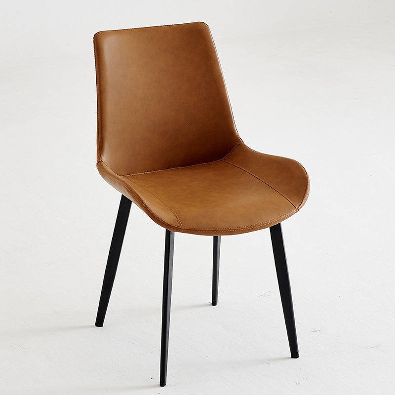 Contemporary Style High-density Sponge Cushion Chair of 18'' Wide Parsons Chair Clearhalo ' kitchen&dining_furn' 'Dining Chairs' 'Dining Tables & Seating' 'dining_chair' 'furn' 'furn_dining_chair' 'Furniture' 'furniture_dining_chair' 'Kitchen & Dining Furniture' 'kitchen' 3597496