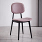 Nordic Style Armless Metal Dining Room Chair Open Back Dining Side Chair Purple 1 Piece Clearhalo ' kitchen&dining_furn' 'Dining Chairs' 'Dining Tables & Seating' 'dining_chair' 'furn' 'furn_dining_chair' 'Furniture' 'furniture_dining_chair' 'Kitchen & Dining Furniture' 'kitchen' 3597519