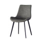 Contemporary Dining Chairs Kitchen Faux Leather Parsons Chair with Carbon Steel Legs Clearhalo ' kitchen&dining_furn' 'Dining Chairs' 'Dining Tables & Seating' 'dining_chair' 'Furniture' 'furniture_dining_chair' 'Kitchen & Dining Furniture' 'kitchen' 3597566