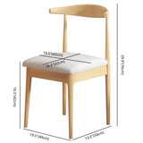 Contemporary Style Kitchen Dining Chair Parsons Dining Armless Chair for Home Clearhalo ' kitchen&dining_furn' 'Dining Chairs' 'Dining Tables & Seating' 'dining_chair' 'furn' 'furn_dining_chair' 'Furniture' 'furniture_dining_chair' 'Kitchen & Dining Furniture' 'kitchen' 3597648