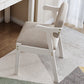 Contemporary Wood Indoor Open Back Dining Side Chair 20'' Wide Dining Chair Grey 1 Piece White Clearhalo ' kitchen&dining_furn' 'Dining Chairs' 'Dining Tables & Seating' 'dining_chair' 'furn' 'furn_dining_chair' 'Furniture' 'furniture_dining_chair' 'Kitchen & Dining Furniture' 'kitchen' 3597720
