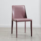 Faux Leather Contemporary Dining Room Chairs Matte Finish Solid Back Dining Arm Chairs Purple 1 Piece Clearhalo ' kitchen&dining_furn' 'Dining Chairs' 'Dining Tables & Seating' 'dining_chair' 'furn' 'furn_dining_chair' 'Furniture' 'furniture_dining_chair' 'Kitchen & Dining Furniture' 'kitchen' 3597771