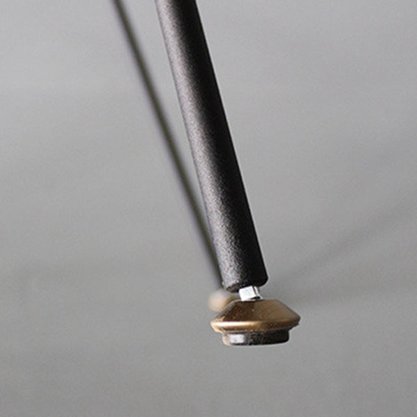 Industrial Chair with Metal Base 29"H Open Back Dining Side Chair for Restaurant Clearhalo ' kitchen&dining_furn' 'Dining Chairs' 'Dining Tables & Seating' 'dining_chair' 'furn' 'furn_dining_chair' 'Furniture' 'furniture_dining_chair' 'Kitchen & Dining Furniture' 'kitchen' 3597827