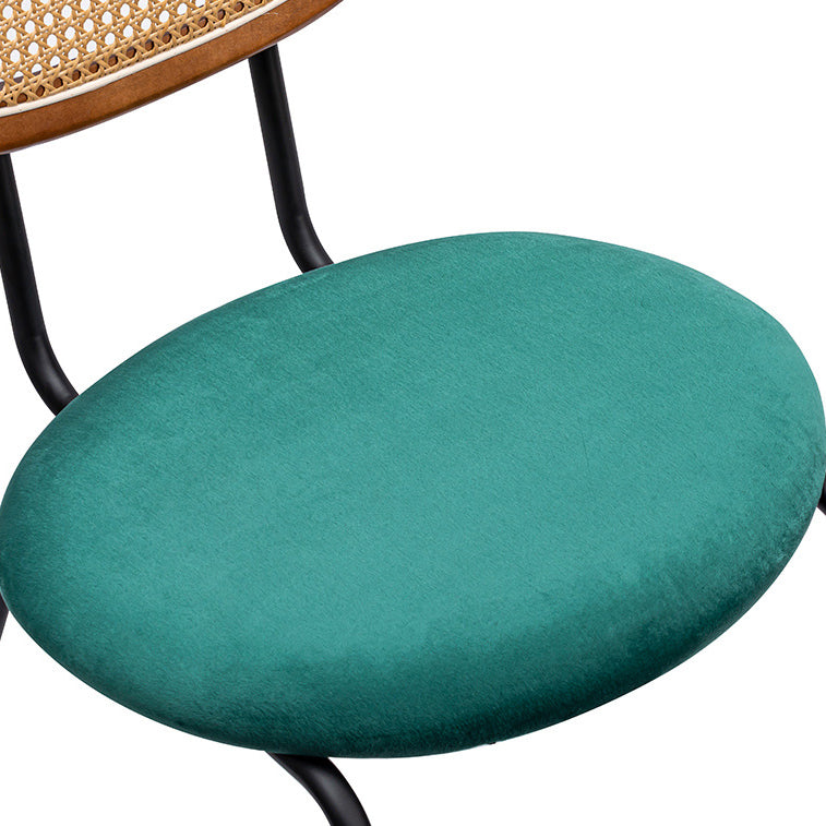 Modern Style Metal Dining Room Kitchen Chairs Set Open Back Dining Side Chair Clearhalo ' kitchen&dining_furn' 'Dining Chairs' 'Dining Tables & Seating' 'dining_chair' 'furn' 'furn_dining_chair' 'Furniture' 'furniture_dining_chair' 'Kitchen & Dining Furniture' 'kitchen' 3597851