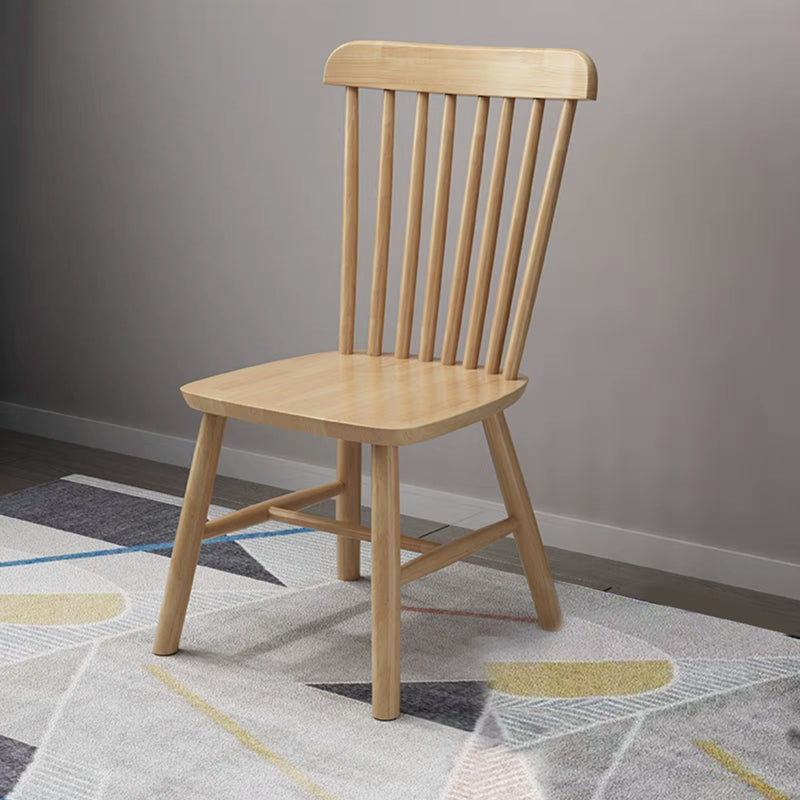 Contemporary Dining Chair Slat Back Side Chair with Wood Legs for Home Use Clearhalo ' kitchen&dining_furn' 'Dining Chairs' 'Dining Tables & Seating' 'dining_chair' 'furn' 'furn_dining_chair' 'Furniture' 'furniture_dining_chair' 'Kitchen & Dining Furniture' 'kitchen' 3597901