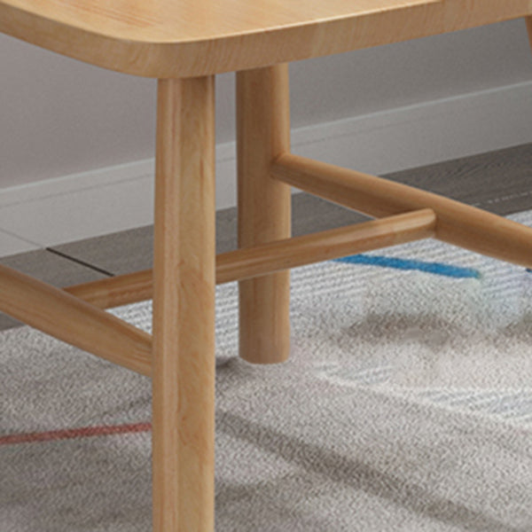 Contemporary Dining Chair Slat Back Side Chair with Wood Legs for Home Use Clearhalo ' kitchen&dining_furn' 'Dining Chairs' 'Dining Tables & Seating' 'dining_chair' 'furn' 'furn_dining_chair' 'Furniture' 'furniture_dining_chair' 'Kitchen & Dining Furniture' 'kitchen' 3597912