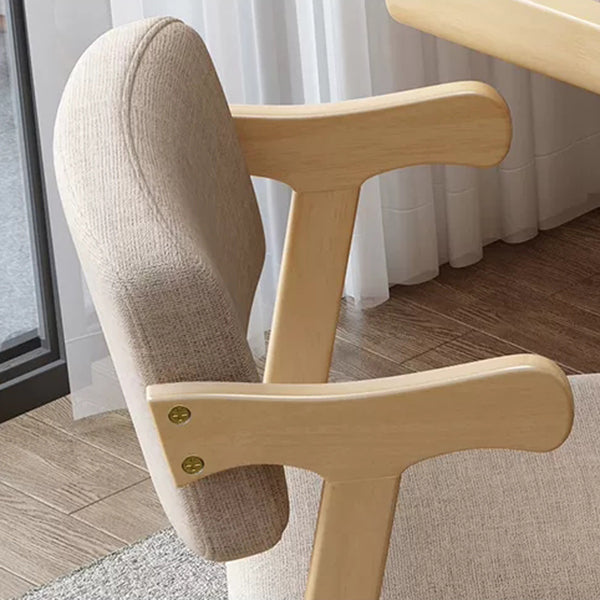 Contemporary Dining Side Chair Solid Wood Open Back Dining Side Chairs Clearhalo ' kitchen&dining_furn' 'Dining Chairs' 'Dining Tables & Seating' 'dining_chair' 'furn' 'furn_dining_chair' 'Furniture' 'furniture_dining_chair' 'Kitchen & Dining Furniture' 'kitchen' 3597928