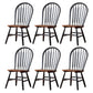 Traditional Style Dining Chair Solid Wood Windsor Back Side Chair for Home Black 6 Piece Set Clearhalo ' kitchen&dining_furn' 'Dining Chairs' 'Dining Tables & Seating' 'dining_chair' 'furn' 'furn_dining_chair' 'Furniture' 'furniture_dining_chair' 'Kitchen & Dining Furniture' 'kitchen' 3598028