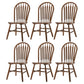 Traditional Style Dining Chair Solid Wood Windsor Back Side Chair for Home Brown 6 Piece Set Clearhalo ' kitchen&dining_furn' 'Dining Chairs' 'Dining Tables & Seating' 'dining_chair' 'furn' 'furn_dining_chair' 'Furniture' 'furniture_dining_chair' 'Kitchen & Dining Furniture' 'kitchen' 3598034