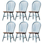 Traditional Style Dining Chair Solid Wood Windsor Back Side Chair for Home Blue 6 Piece Set Clearhalo ' kitchen&dining_furn' 'Dining Chairs' 'Dining Tables & Seating' 'dining_chair' 'furn' 'furn_dining_chair' 'Furniture' 'furniture_dining_chair' 'Kitchen & Dining Furniture' 'kitchen' 3598041