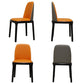 Faux Leather Industrial Dining Room Chair Matte Finish Solid Back Dining Chair Clearhalo ' kitchen&dining_furn' 'Dining Chairs' 'Dining Tables & Seating' 'dining_chair' 'furn' 'furn_dining_chair' 'Furniture' 'furniture_dining_chair' 'Kitchen & Dining Furniture' 'kitchen' 3598193