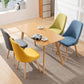 Scandinavian Beech Upholstered Side Chair Parsons Dining Chair for Home Clearhalo ' kitchen&dining_furn' 'Dining Chairs' 'Dining Tables & Seating' 'dining_chair' 'furn' 'furn_dining_chair' 'Furniture' 'furniture_dining_chair' 'Kitchen & Dining Furniture' 'kitchen' 3598394
