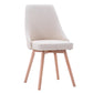 Scandinavian Beech Upholstered Side Chair Parsons Dining Chair for Home Wood Beige 1 Piece Clearhalo ' kitchen&dining_furn' 'Dining Chairs' 'Dining Tables & Seating' 'dining_chair' 'furn' 'furn_dining_chair' 'Furniture' 'furniture_dining_chair' 'Kitchen & Dining Furniture' 'kitchen' 3598413