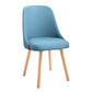 Scandinavian Beech Upholstered Side Chair Parsons Dining Chair for Home Natural Blue 1 Piece Clearhalo ' kitchen&dining_furn' 'Dining Chairs' 'Dining Tables & Seating' 'dining_chair' 'furn' 'furn_dining_chair' 'Furniture' 'furniture_dining_chair' 'Kitchen & Dining Furniture' 'kitchen' 3598422