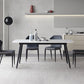 Sintered Stone Modern Dining Table Rectangle Table with 4 Legs for Home Clearhalo ' dining_table' 'Dining Tables & Seating' 'Dining Tables' 'furn' 'furn_dining_table' 'Furniture' 'furniture_dining_table' 'Kitchen & Dining Furniture' 'kitchen&dining_furn' 'kitchen' 'kitchen_dining_table' 3598470