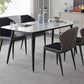 Sintered Stone Modern Dining Table Rectangle Table with 4 Legs for Home Clearhalo ' dining_table' 'Dining Tables & Seating' 'Dining Tables' 'furn' 'furn_dining_table' 'Furniture' 'furniture_dining_table' 'Kitchen & Dining Furniture' 'kitchen&dining_furn' 'kitchen' 'kitchen_dining_table' 3598471