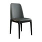Scandinavian Style Wood Dining Side Chair Dining Room Armless Solid Back Chair Dark Gray 1 Piece Black Clearhalo ' kitchen&dining_furn' 'Dining Chairs' 'Dining Tables & Seating' 'dining_chair' 'furn' 'furn_dining_chair' 'Furniture' 'furniture_dining_chair' 'Kitchen & Dining Furniture' 'kitchen' 3598664