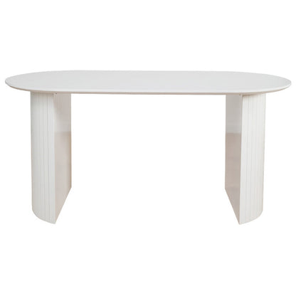 Double Pedestal Oval Dining Table Simple Style Solid Wood Dinette Table Without Chairs Clearhalo ' dining_table' 'Dining Tables & Seating' 'Dining Tables' 'furn' 'furn_dining_table' 'Furniture' 'furniture_dining_table' 'Kitchen & Dining Furniture' 'kitchen&dining_furn' 'kitchen' 'kitchen_dining_table' 3600055