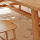 Rectangle Pine Solid Wood Table Modern Dining Table with Trestle Base for Restaurant Clearhalo ' dining_table' 'Dining Tables & Seating' 'Dining Tables' 'furn' 'furn_dining_table' 'Furniture' 'furniture_dining_table' 'Kitchen & Dining Furniture' 'kitchen&dining_furn' 'kitchen' 'kitchen_dining_table' 3600064