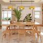 Rectangle Pine Solid Wood Table Modern Dining Table with Trestle Base for Restaurant Clearhalo ' dining_table' 'Dining Tables & Seating' 'Dining Tables' 'furn' 'furn_dining_table' 'Furniture' 'furniture_dining_table' 'Kitchen & Dining Furniture' 'kitchen&dining_furn' 'kitchen' 'kitchen_dining_table' 3600070