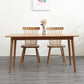 Rectangle Casual Dining Table Brown Tone Fixed Table with Oakwood Solid Wood Clearhalo ' dining_table' 'Dining Tables & Seating' 'Dining Tables' 'furn' 'furn_dining_table' 'Furniture' 'furniture_dining_table' 'Kitchen & Dining Furniture' 'kitchen&dining_furn' 'kitchen' 'kitchen_dining_table' 3600084