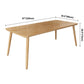 Simplicity Home Solid Wood Dining Table Rectangle Shape Dining Table with 4 Legs Base Clearhalo ' dining_table' 'Dining Tables & Seating' 'Dining Tables' 'furn' 'furn_dining_table' 'Furniture' 'furniture_dining_table' 'Kitchen & Dining Furniture' 'kitchen&dining_furn' 'kitchen' 'kitchen_dining_table' 3600126