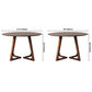 Round Pine Solid Wood Table Modern Dining Table with Double Pedestal for Restaurant Clearhalo ' dining_table' 'Dining Tables & Seating' 'Dining Tables' 'furn' 'furn_dining_table' 'Furniture' 'furniture_dining_table' 'Kitchen & Dining Furniture' 'kitchen&dining_furn' 'kitchen' 'kitchen_dining_table' 3600155