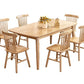 Simple Home Wood Dining Table Rectangle Shape Dining Table with 4 Legs Base Clearhalo ' dining_table' 'Dining Tables & Seating' 'Dining Tables' 'furn' 'furn_dining_table' 'Furniture' 'furniture_dining_table' 'Kitchen & Dining Furniture' 'kitchen&dining_furn' 'kitchen' 'kitchen_dining_table' 3600158