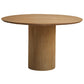 Pine Solid Wood Pedestal Dinette Table Simplicity Dining Table Round for Home Clearhalo ' dining_table' 'Dining Tables & Seating' 'Dining Tables' 'furn' 'furn_dining_table' 'Furniture' 'furniture_dining_table' 'Kitchen & Dining Furniture' 'kitchen&dining_furn' 'kitchen' 'kitchen_dining_table' 3600174