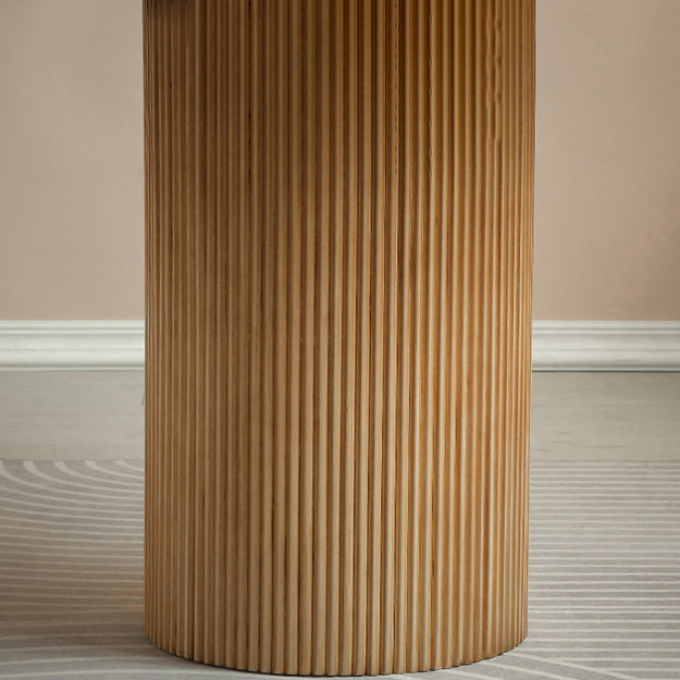 Pine Solid Wood Pedestal Dinette Table Simplicity Dining Table Round for Home Clearhalo ' dining_table' 'Dining Tables & Seating' 'Dining Tables' 'furn' 'furn_dining_table' 'Furniture' 'furniture_dining_table' 'Kitchen & Dining Furniture' 'kitchen&dining_furn' 'kitchen' 'kitchen_dining_table' 3600176