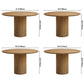 Pine Solid Wood Pedestal Dinette Table Simplicity Dining Table Round for Home Clearhalo ' dining_table' 'Dining Tables & Seating' 'Dining Tables' 'furn' 'furn_dining_table' 'Furniture' 'furniture_dining_table' 'Kitchen & Dining Furniture' 'kitchen&dining_furn' 'kitchen' 'kitchen_dining_table' 3600177