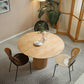 Pine Solid Wood Pedestal Dinette Table Simplicity Dining Table Round for Home Clearhalo ' dining_table' 'Dining Tables & Seating' 'Dining Tables' 'furn' 'furn_dining_table' 'Furniture' 'furniture_dining_table' 'Kitchen & Dining Furniture' 'kitchen&dining_furn' 'kitchen' 'kitchen_dining_table' 3600181