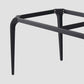 Contemporary Rectangle Dining Table Sintered Stone Dining Table with 4 Black Legs Clearhalo ' dining_table' 'Dining Tables & Seating' 'Dining Tables' 'furn' 'furn_dining_table' 'Furniture' 'furniture_dining_table' 'Kitchen & Dining Furniture' 'kitchen&dining_furn' 'kitchen' 'kitchen_dining_table' 3600251