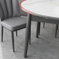 Modern Sintered Stone Dining Table Round Table with 4 Legs for Home Use Clearhalo ' dining_table' 'Dining Tables & Seating' 'Dining Tables' 'furn' 'furn_dining_table' 'Furniture' 'furniture_dining_table' 'Kitchen & Dining Furniture' 'kitchen&dining_furn' 'kitchen' 'kitchen_dining_table' 3600334