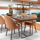 Contemporary Solid Wood Standard Dining Table Rectangle Kitchen Dining Table with Double Pedestal Clearhalo ' dining_table' 'Dining Tables & Seating' 'Dining Tables' 'furn' 'furn_dining_table' 'Furniture' 'furniture_dining_table' 'Kitchen & Dining Furniture' 'kitchen&dining_furn' 'kitchen' 'kitchen_dining_table' 3600342