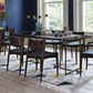 Contemporary Solid Wood Standard Dining Table Rectangle Kitchen Dining Table with Double Pedestal Clearhalo ' dining_table' 'Dining Tables & Seating' 'Dining Tables' 'furn' 'furn_dining_table' 'Furniture' 'furniture_dining_table' 'Kitchen & Dining Furniture' 'kitchen&dining_furn' 'kitchen' 'kitchen_dining_table' 3600353