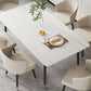 Metal Contemporary Rectangular Dining Table Sintered Stone Dining Table with 4 Legs Clearhalo ' dining_table' 'Dining Tables & Seating' 'Dining Tables' 'furn' 'furn_dining_table' 'Furniture' 'furniture_dining_table' 'Kitchen & Dining Furniture' 'kitchen&dining_furn' 'kitchen' 'kitchen_dining_table' 3600361