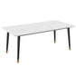 Metal Contemporary Rectangular Dining Table Sintered Stone Dining Table with 4 Legs Clearhalo ' dining_table' 'Dining Tables & Seating' 'Dining Tables' 'furn' 'furn_dining_table' 'Furniture' 'furniture_dining_table' 'Kitchen & Dining Furniture' 'kitchen&dining_furn' 'kitchen' 'kitchen_dining_table' 3600363