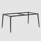 Metal Contemporary Rectangular Dining Table Sintered Stone Dining Table with 4 Legs Clearhalo ' dining_table' 'Dining Tables & Seating' 'Dining Tables' 'furn' 'furn_dining_table' 'Furniture' 'furniture_dining_table' 'Kitchen & Dining Furniture' 'kitchen&dining_furn' 'kitchen' 'kitchen_dining_table' 3600364